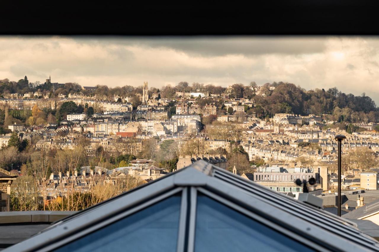 Leighton House - Boutique Guesthouse Bath Ngoại thất bức ảnh View of Bath from the Bath and Wells Cathedral